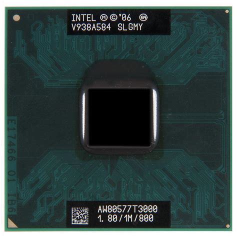 SLGMY процессор для ноутбука Intel Celeron Dual-Core T3000 Socket P 1.8 ...