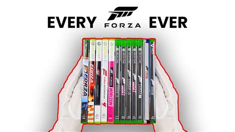 Unboxing Every Forza Gameplay 2005 2023 Evolution Youtube