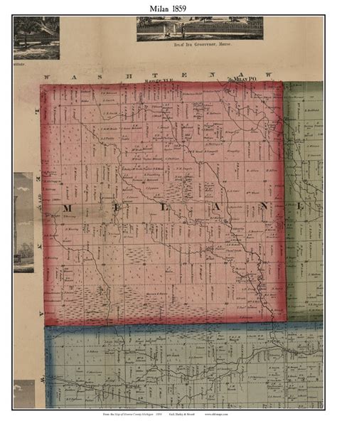 Milan Michigan Map at Maggie Dunn blog