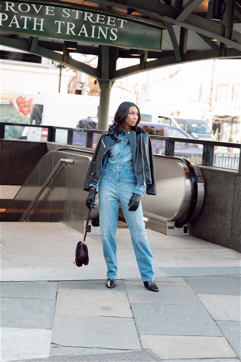 How To Effortlessly Style A Denim Jumpsuit For The Winter Love