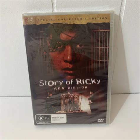 Story Of Ricky Aka Riki Oh Dvd Region 4 New Sealed Special Collectors