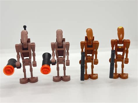 Evolution of the Battle Droid (Geonosis) : r/legostarwars