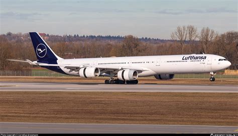 D AIHF Lufthansa Airbus A340 642 Photo By Cornelius Grossmann ID