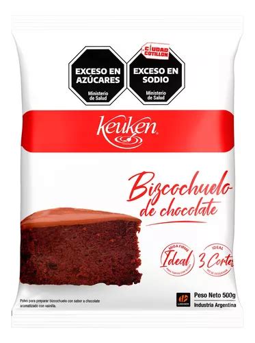 Premezcla Bizcochuelo Chocolate 500g Keuken ciudad Cotillón