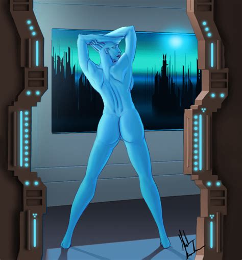 Asari Surprise By Mulekraken Hentai Foundry