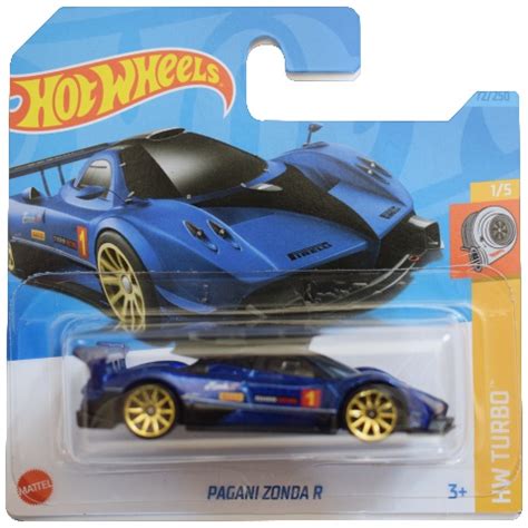 Hot Wheels Pagani Zonda R kék kisautó 1 64 Mattel vásárlás a Játékshopban