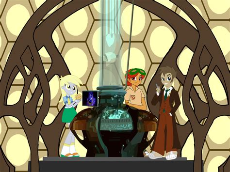 Doctor Whooves And Assistant Tardis Interior By Vanossfan10 On Deviantart