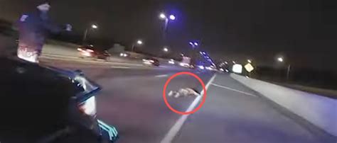 Video Shows Police Chase Down Naked Man On Busy Interstate The Daily Caller