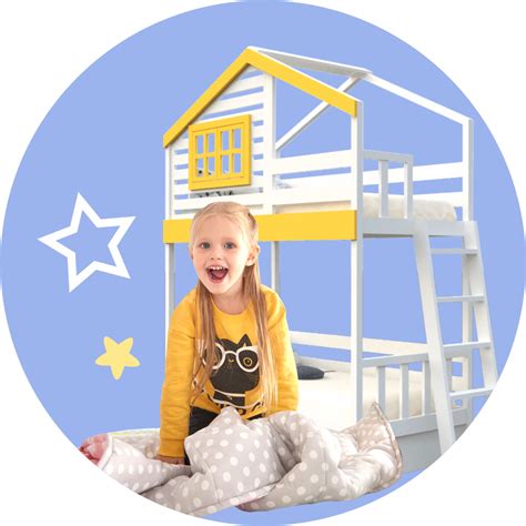 Детские кроватки домики ArCona