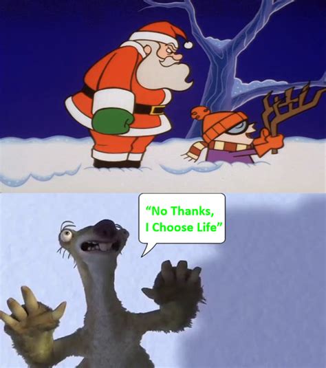 Sid Chooses Life Over Dexter Vs Santa S Claws By Perualonso On Deviantart