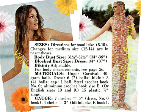 4 Piece Sexy Bikini CROCHET PATTERN Ombre Beach Set Bikini Etsy