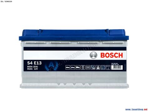 Аккумулятор Bosch S4 013 EFB AGM 95Ah 850A