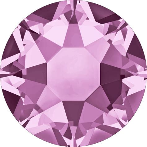 Light Amethyst #212 - 16ss/4mm Swarovski Flat Back Hotfix Crystals - 644558233499