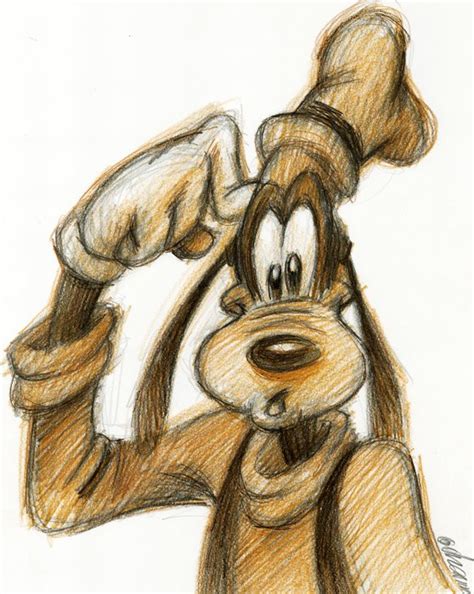 Goofy Oups Original Drawing Joan Vizcarra Pencil Catawiki