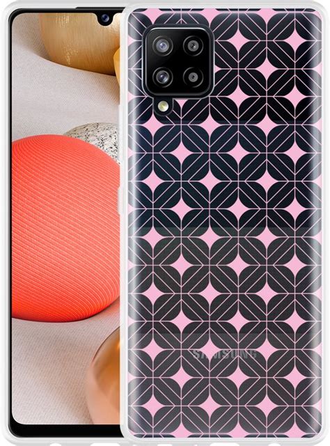 Samsung Galaxy A Hoesje Geometrisch Pink Designed By Cazy Bol