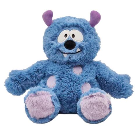 BLUE MONSTER Warmies Cozy Plush Heatable Lavender Scented Stuffed ...