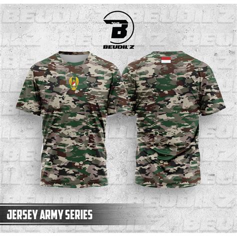 Jual Army Series Jersey Army Kaos Pakaian Kaos Full Printing Olahraga