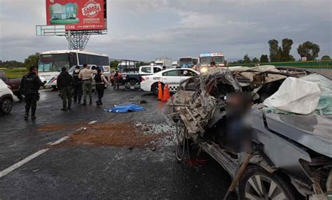 Mueren Dos Personas Tras Accidente Vial En Carretera México Pachuca