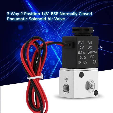 V Dc V V Way Position Bsp Normally Closed Pneumatic