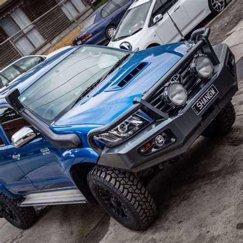 Steel 4X4 Custom Made Bull Bars For Toyota Hilux Pick Up Revo