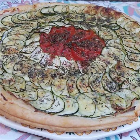 Tarte Fine Aux Courgettes Et Tomates Guy Demarle