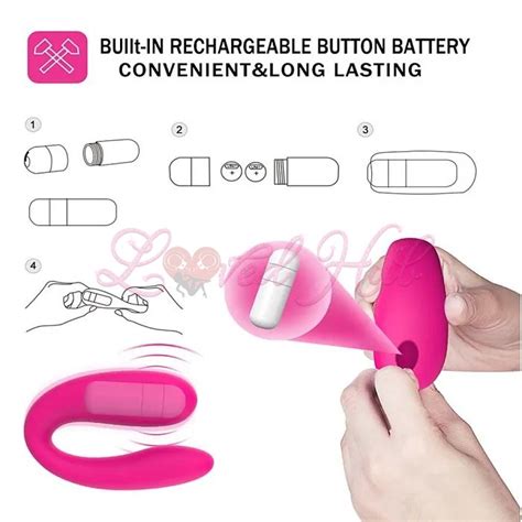 Vibrating Dildo Vibrator Love Egg G Spot Massager Loved Hub