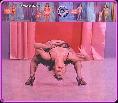 Naked Tempest Storm In Teaserama