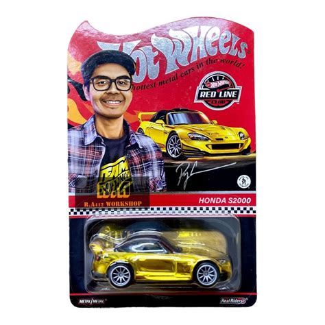 Hot Wheels Genuine Special Model Rlc Red Line Club Honda S Gold Shopee Malaysia