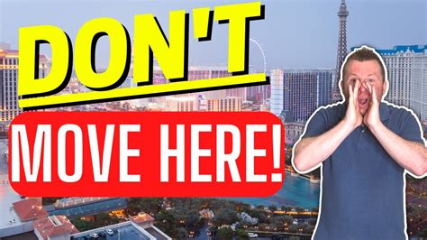 Top Reasons NOT To Move To Las Vegas Nevada YouTube