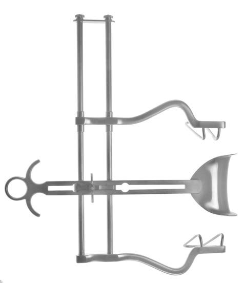 Balfour Retractor Set 10 Spread Fixed Blades 4 Deep Boss Surgical