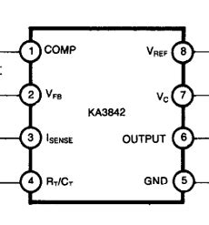 KA3842B Datasheet PDF - Fairchild Semiconductor