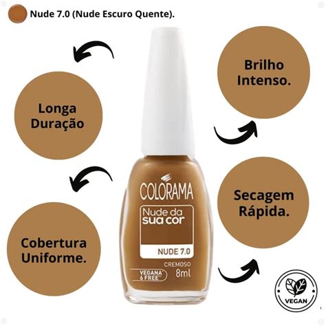 Esmalte Cremoso Colorama Nude Da Sua Cor