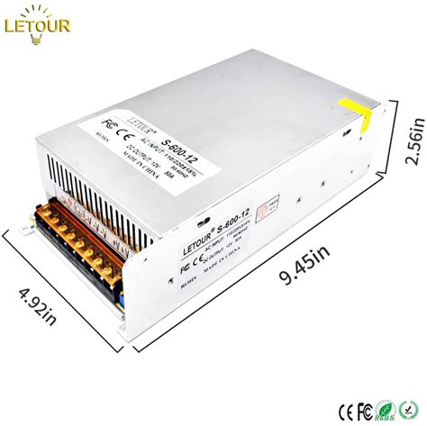 Letour Power Supplies V Power Supply Output A Wac V V