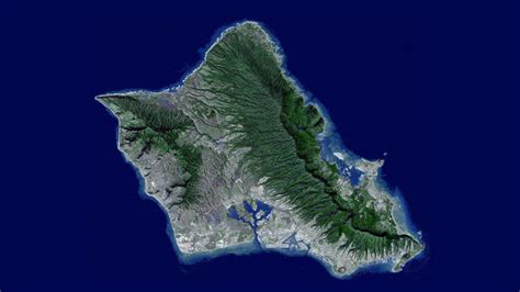 Nasa Flyover Of Oahu Hawaii