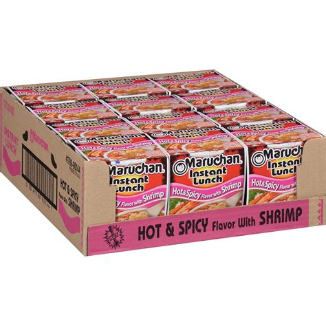 Mo Finance Maruchan Instant Lunch Hot Spicy Shrimp Ramen Noodle