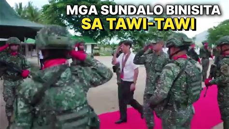 Pangulong Marcos Jr Nag Alay Ng Isang Korona Sa Marine Heroes Memorial Sa Tawi Tawi Youtube