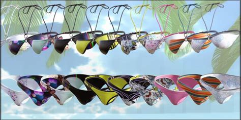 Halter Neck Bikini Textures 3d Models For Daz Studio And Poser