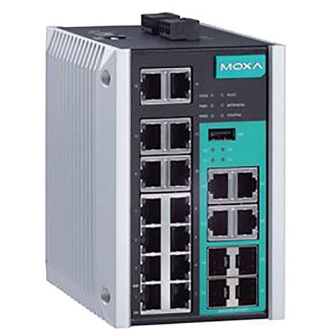 Moxa Eds E Gtxsfp T Ethernet Switch Port Managed Gb