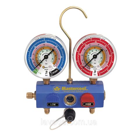 Манометрический Коллектор 2-х Вентильный R410/R22/R407c 80 Mm ...