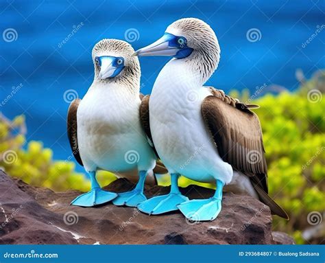 Mating Dance Royalty Free Cartoon 293693543