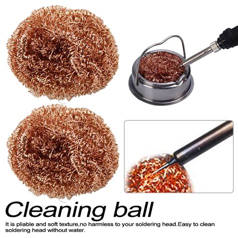 1 шт. пайка паяльник сетка фильтр для очистки насадка наконечник медный ...