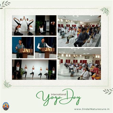 International Yoga Day 2024 at Jindal Naturecure Institute