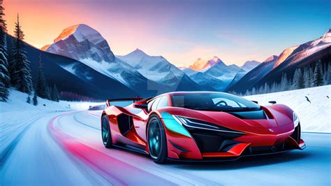 super car concept  snow  creativision  creativision  deviantart