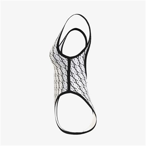 Calvin Klein Scoop Back One Piece Rp Kadın Beyaz Mayo KADIN Mayo Bikini SuperStep