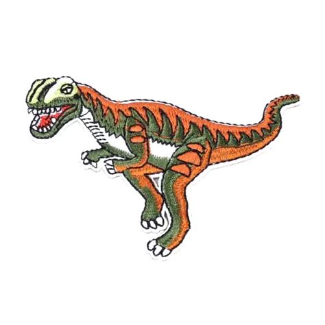 PATCH THERMOCOLLANT DINOSAURE Jurassic Park Réparation Trou Vêtements