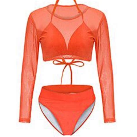 Swim Mesh Top Sliding Triangle Brazilian Bikini Poshmark