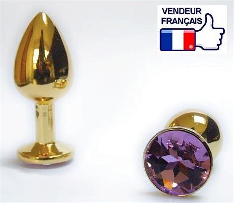 Bijou Intime Plug Anal Acier Doré Rosebud or CHEAPATLEAST