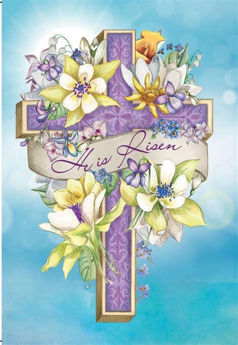 Easter Religious Cards Ea133 Pack Of 12 2 Designs