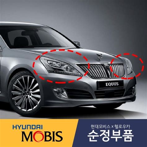 에쿠스VI 헤드램프/헤드라이트 현대모비스순정부품 921013N000/921013N001/921013N020/921013N021 ...