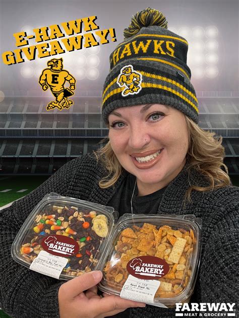 Fareway - 🔥🏈 E-HAWK GAME DAY GIVEAWAY! 🏈🔥 It’s Playoff Time and our